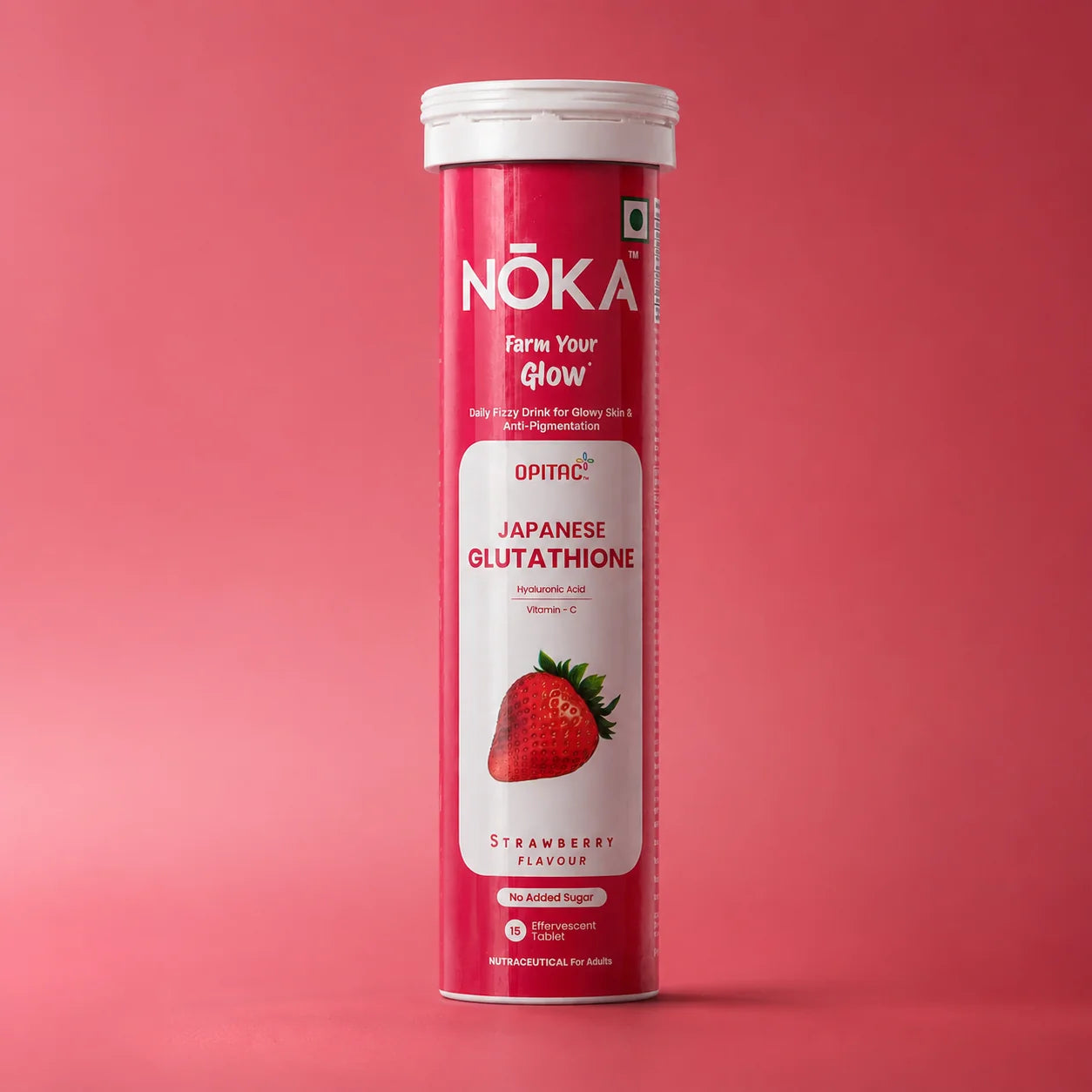 NOKA Japanese Glutathione 500mg Effervescent Tablets + NOKA Gentle cleanser FREE